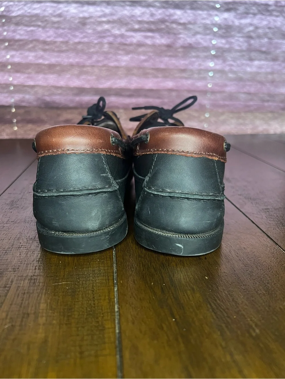Ecco men leather